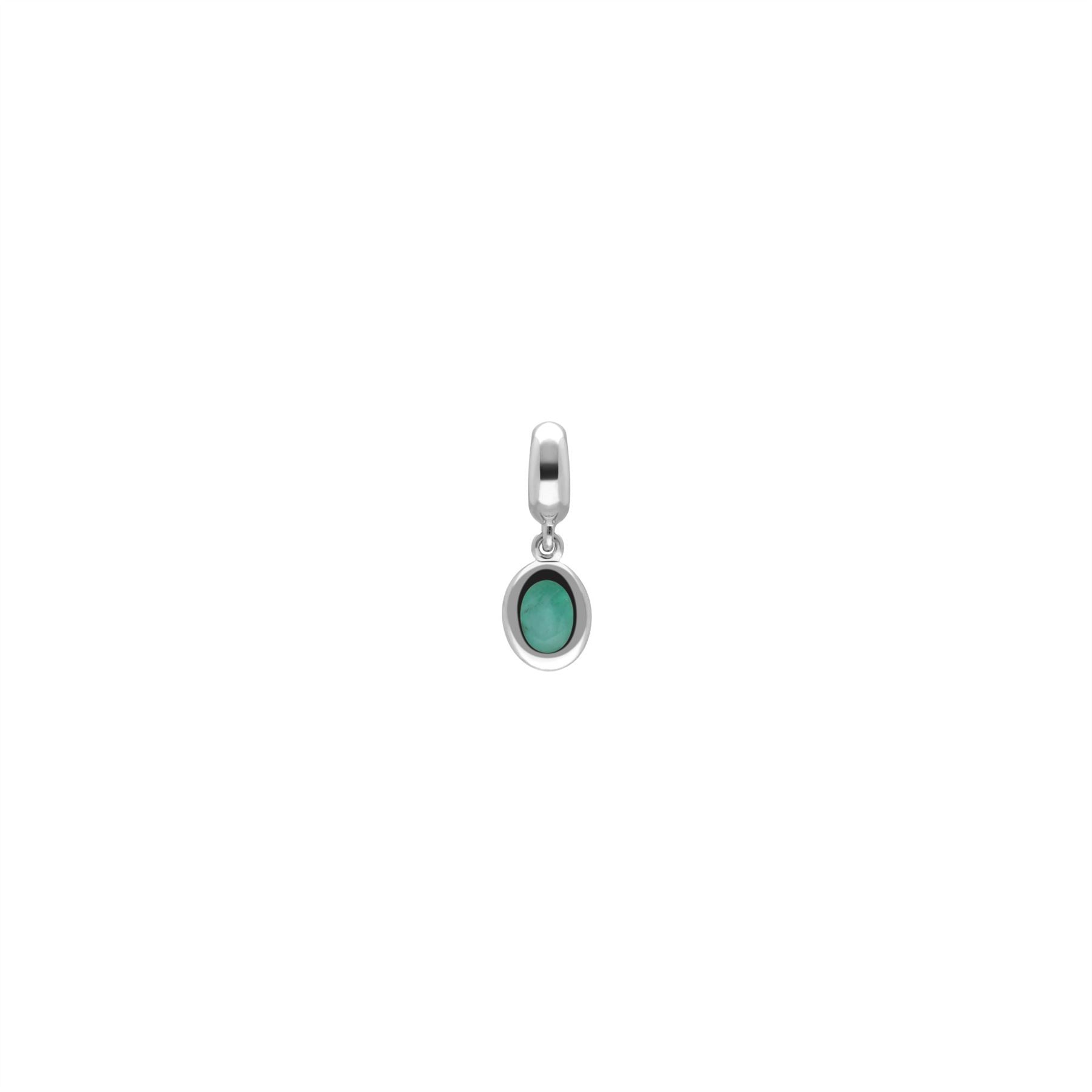 Charm's Collection Achievement Smeraldo "madre di famiglia" argento 925