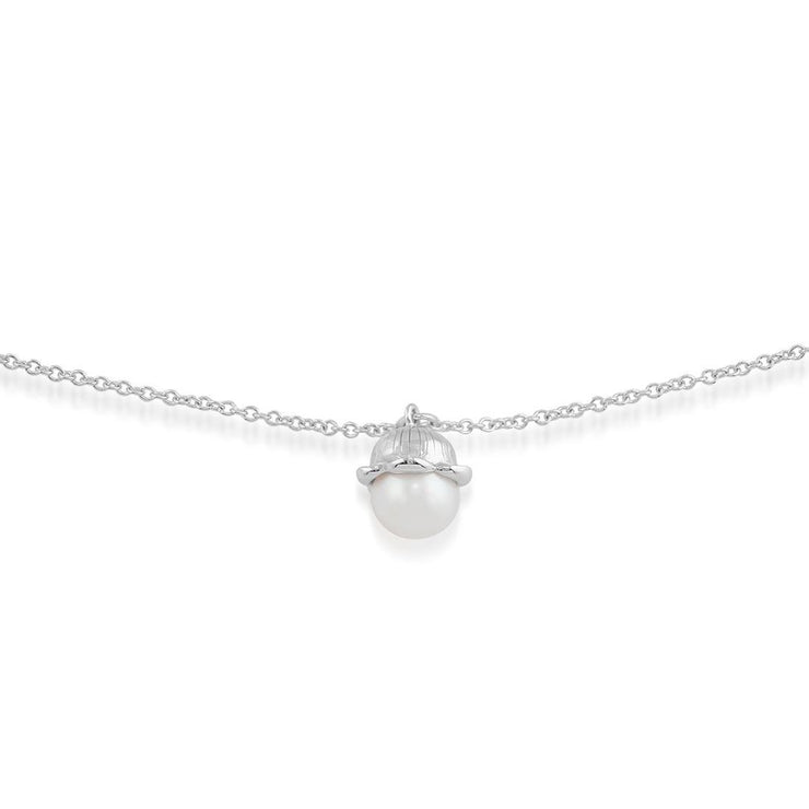 Bracciale Floreale Giglio Argento 925 e Perla