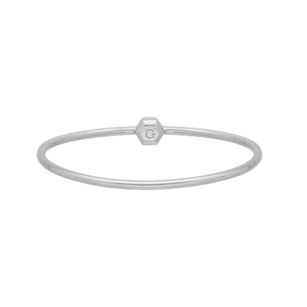 Bracciale rigido in argento 925 HS Achievement medio