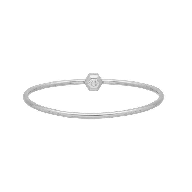 Bracciale rigido in argento 925 HS Achievement medio