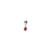 Charm della Collezione Achievement Granato "un tocco d'amore" Argento 925