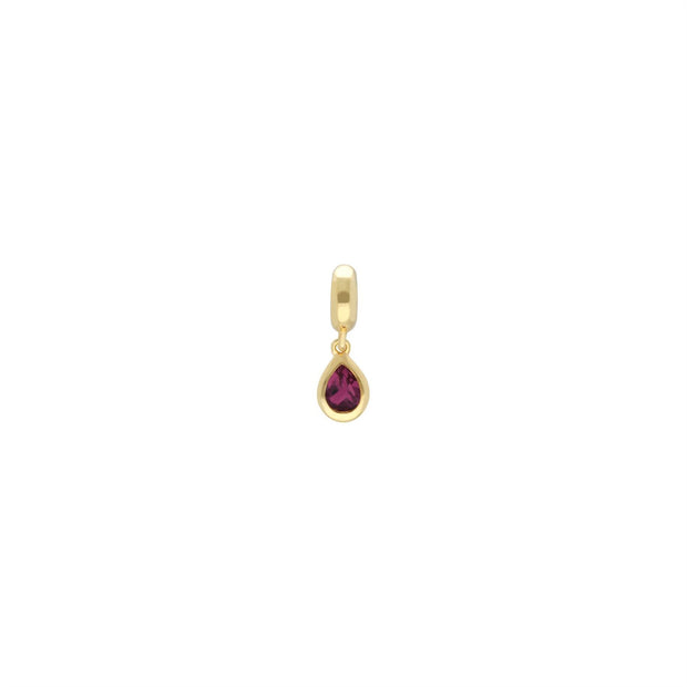 Charm's Collection Achievement Tourmaine "Inderstucible Stone" Argento 925 dorato con oro giallo pregiato