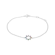 Bracciale Arcobaleno in Argento 925