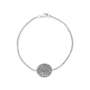 Bracciale Marcasite, bracciale in argento sterling 0,47 Marcasite stile Rennie Mackintosh